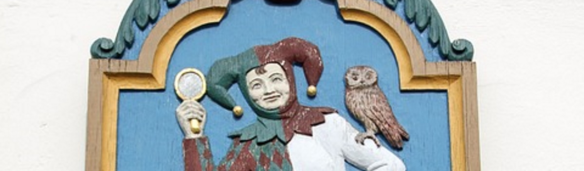 Als Till Eulenspiegel Turmbläser war